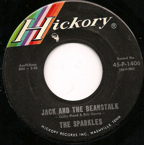 【中古】米7” Sparkles Jack And The Beanstalk 45P1406 Hickory Records /00080