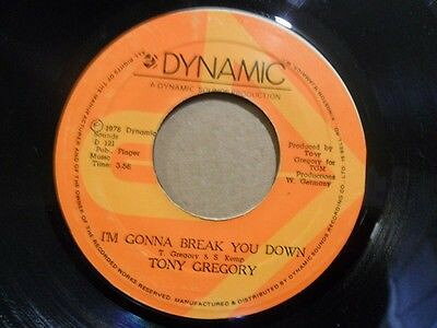 【中古】ジャマイカ7” Tony Gregory Some Sweet Day / Im Gonna Break You Down D121 Dynamic Sounds /00080