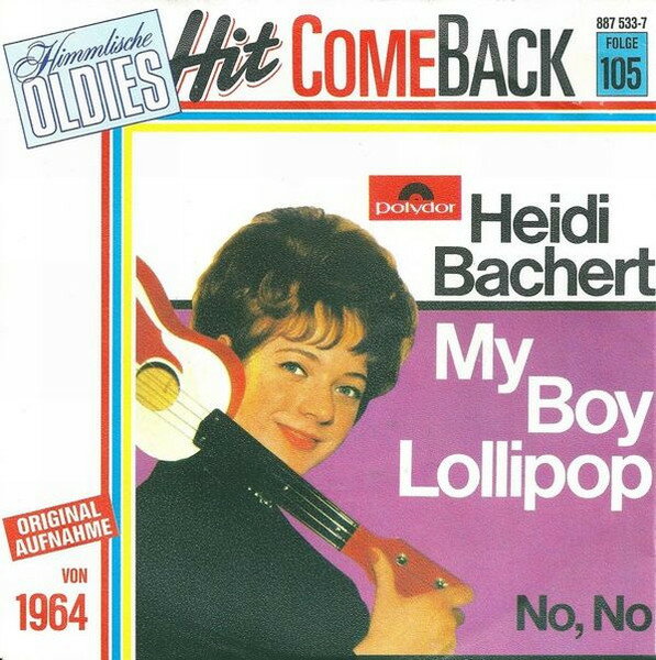Artist Name: Z - 【中古】独7” Heidi Bachert My Boy Lollipop 8875337 Polydor /00080