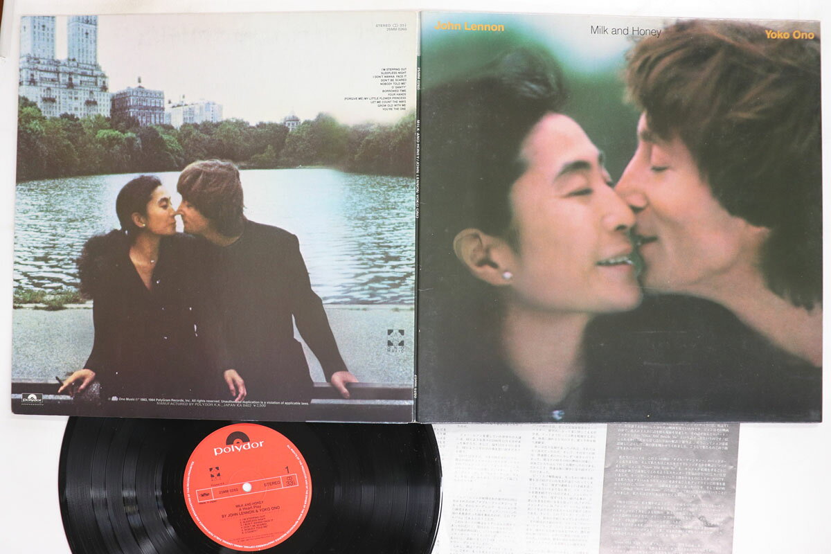 【中古】LP ジョン・レノン, オノ・ヨーコ ミルク・アンド・ハニー 25MM0260 POLYDOR
