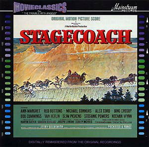 š۱CD Soundtrack Stagecoach-Soundtrack MDCD608 Mainstream Records /0...