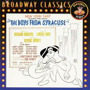 【中古】米CD Boys from Syracuse Boys From Syracuse 077776469522 Broadway Angel /00110