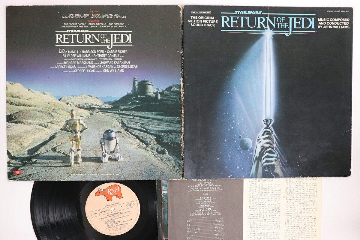 【中古】LP John Williams Return Of The Jedi 28MW0031 RSO Japan Vinyl /00400