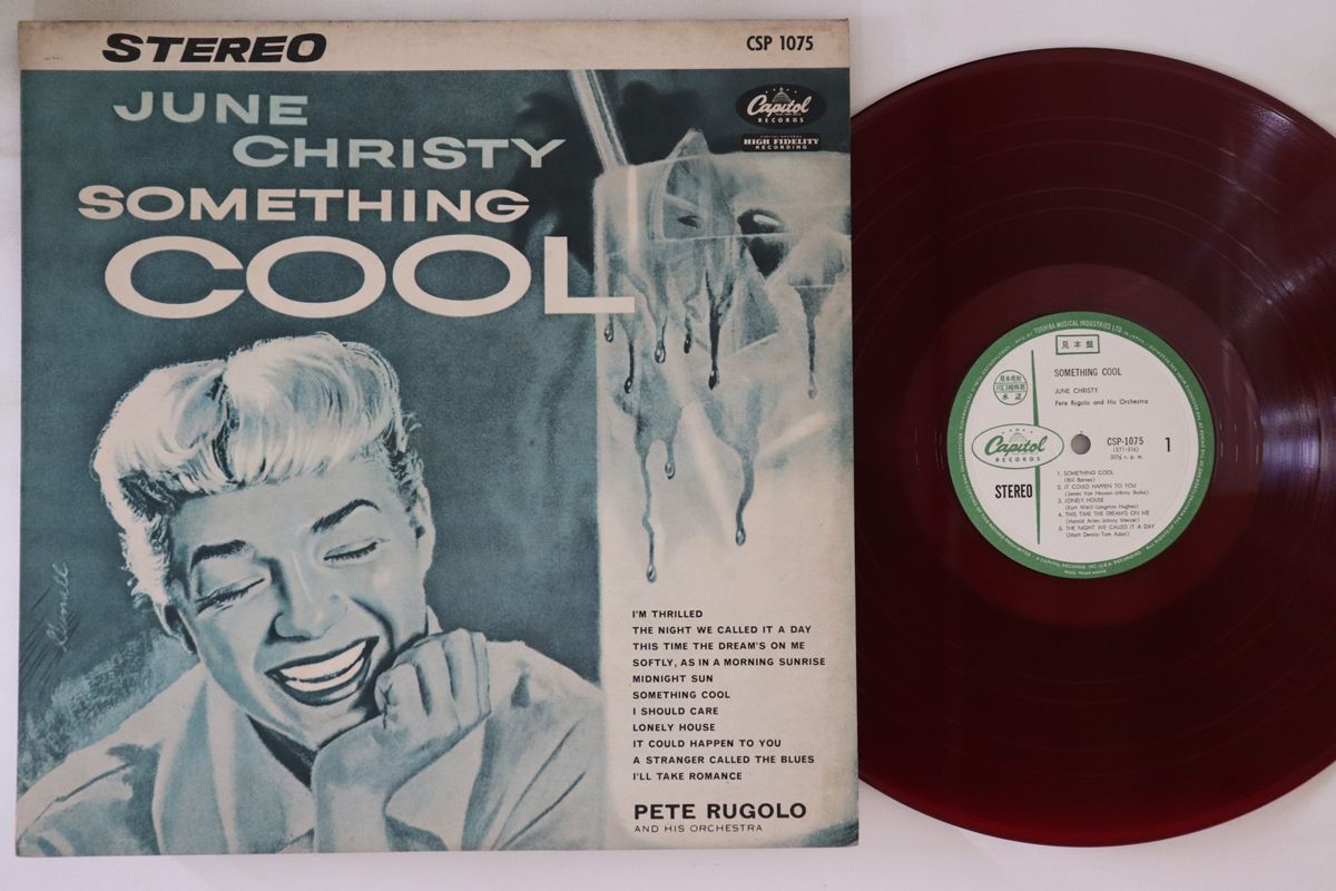 【中古】LP June Christy Something Cool CSP1075PROMO CAPITOL プロモ /00260