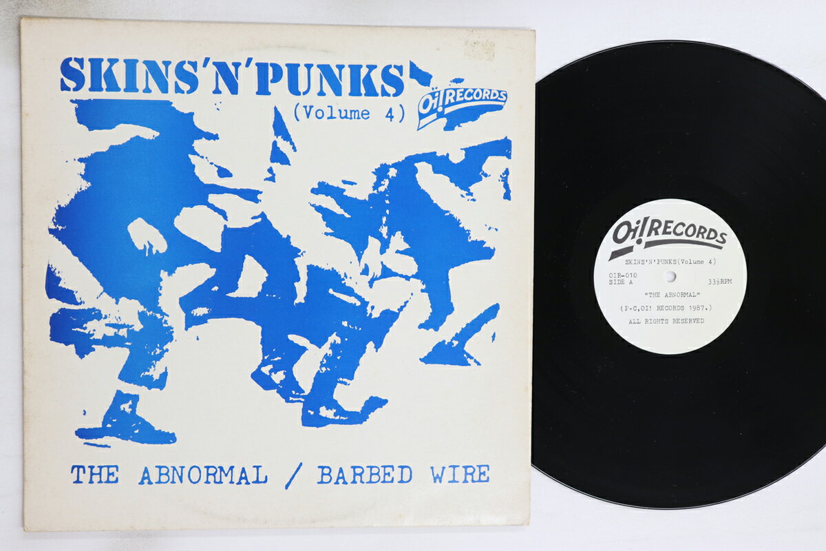 š۱LP Abnormal Barbed Wire Skins n Punks (Volume 4) OIR010 OI! /00260