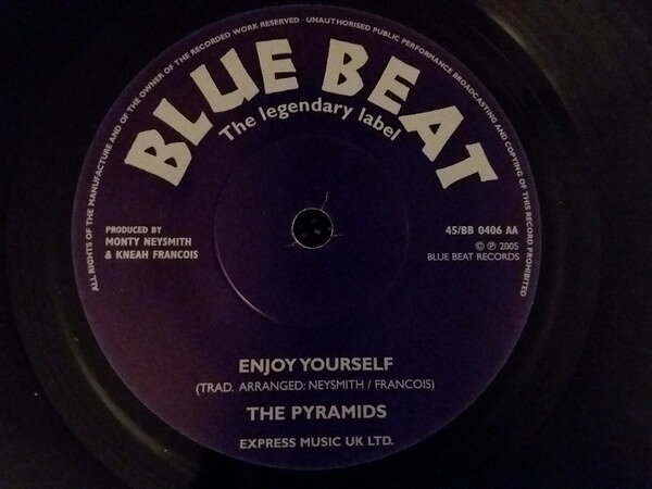 Artist Name: Z - 【中古】英7” Pyramids (2), Monty Neysmith Jump 45BB0406 Blue Beat /00080