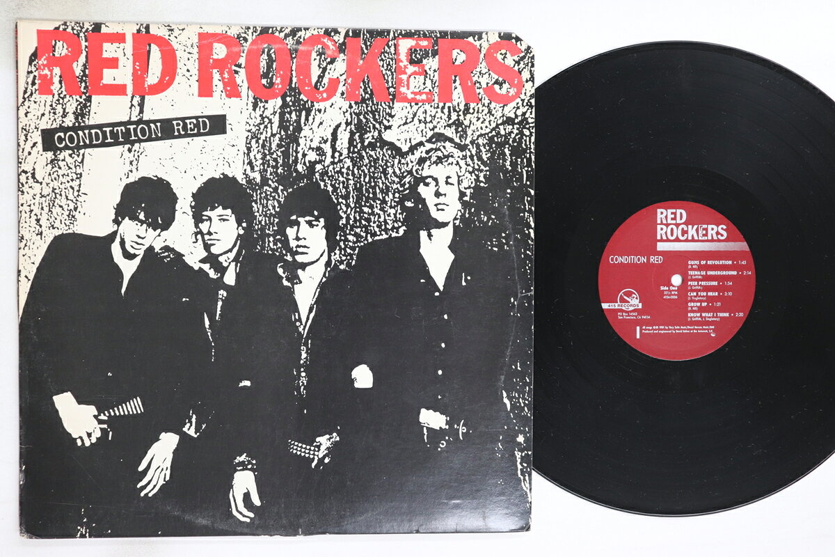 【中古】米LP Red Rockers Condition Red 415A0006 415 /00260