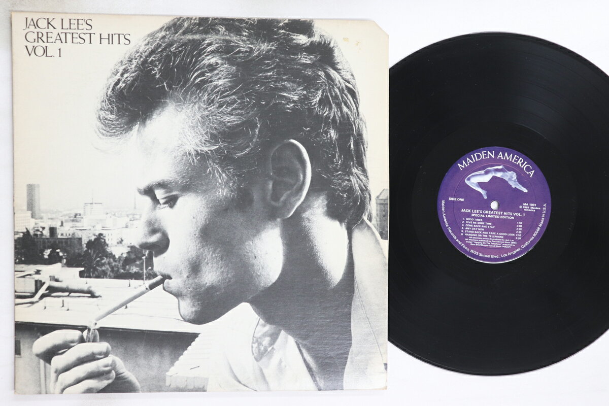 쥳ɥƥ ŷԾŹ㤨֡šLP Jack Lee Jack Lees Greatest Hits Vol. 1 MA1001 MAIDEN AMERICA /00260פβǤʤ7,238ߤˤʤޤ