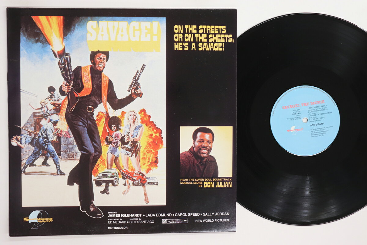 【中古】英LP OST, Don Julian Savage SEWD114 Southbound /00260
