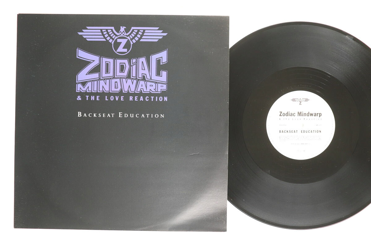 【中古】12インチ Zodiac Mindwarp &amp; The Love Rea Backseat Education / Whore Of Babylon / Lager Woman ZOD212 MERCURY