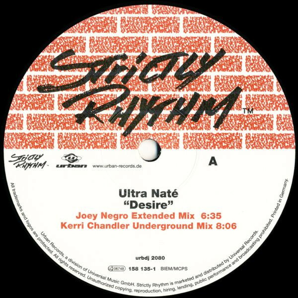 ・アーティスト Ultra Nat? ・タイトル Desire ・レーベル・型番 Urban URBDJ2080 ・フォーマット 12インチレコード ・コンディション(盤) 良い (VG+) ・コンディション(ジャケット) 良い (VG+) ・コンディション(帯) オビなし ・特記事項 サンプル画像です。実際の商品の画像ではありません 商品写真はバーコード/カタログ番号に対応したサンプル画像ですので、お送りする商品の画像ではありません。帯やライナーなどの付属品は、特記事項に記載されている場合のみ含まれます。プロモやカラーレコードなどの仕様についても、該当する場合のみ特記事項に記載しています。 【ご購入前に必ずご確認ください】 ・本店サイト(www.recordcity.jp)とは価格、送料が違います ・本店サイト、その他支店のオーダーとは同梱発送できません ・注文確定後に別の注文を頂いた場合、注文同士の同梱は致しかねます。 ・別倉庫から発送しているため、店頭受け渡しは対応しておりません ・一部商品は他の通販サイトでも販売しているため、ご注文のタイミングによっては商品のご用意ができない場合がございます。 ・土日祝日はお休みです 金曜・祝前日9時以降のご連絡またはご入金は、返答または発送が週明け・祝日明けに順次対応となります。 ・ご購入後のキャンセル不可 ご購入後のキャンセルはいかなる理由においてもお受けできません。ご了承の上、ご購入くださいませ。 ・日本郵便(ゆうパック/ゆうメール)によるお届けになります。 ・中古品であることをご理解ください 当ストアでは中古商品を主に販売しております。中古品であることをご理解の上ご購入ください。また、一部商品はRecordCityオンラインストアで試聴可能です。 ・返品について お客様のご都合による返品は一切承っておりません。 表記の内容と実際の商品に相違がある場合、また針飛び等で返品・返金をご希望される場合は、商品の到着後1週間以内にご連絡ください。商品の返送をこちらで確認後、キャンセル・返金を行います。 コンディションVG以下の商品は返品できません。プレイに影響のない表面のこすれ傷、プレス起因のノイズ盤は返品の対象外です。 【コンディション表記】 ・ほぼ新品(M-)(Like New) 完全な新品。未使用。当店ではほぼ使用しません ・非常に良い(EX)(Excellent) 中古盤として美品な状態。わずかな経年を感じるものの傷みを感じさせない、当店基準で最高の状態 ・良い(VG+)(Very Good Plus) 丁寧に扱われた中古品で、軽い使用感がみられる。 ・可(VG)(Acceptable) 使い込まれた中古品で、「良い」よりもさらに使用感がみられる。 ・悪い(VG-)(Bad) 状態が悪いアイテム。使用の保障はなく、再生不可、針飛び、目立つノイズがあるかもしれない。状態によるクレーム不可。返品不可。 ・非常に悪い(G)(Very Bad) 「悪い」よりさらに状態が悪いアイテム。使用の保障はなく、再生不可、針飛び、目立つノイズがあるかもしれない。状態によるクレーム不可。返品不可。 ・ジャンク(Fair)(Junk/Fair) 割れている、反っている、水ダメージがある、カビ、ジャケットが分離している、ひどい書き込み、ひどい擦れなど最低の状態。使用の保障はなく、再生不可、針飛び、目立つノイズがあるかもしれない。状態によるクレーム不可。返品不可。 ・ジャンク(Poor)(Junk/Poor) 割れている、反っている、水ダメージがある、カビ、ジャケットが分離している、ひどい書き込み、ひどい擦れなど最低の状態。使用の保障はなく、再生不可、針飛び、目立つノイズがあるかもしれない。状態によるクレーム不可。返品不可。