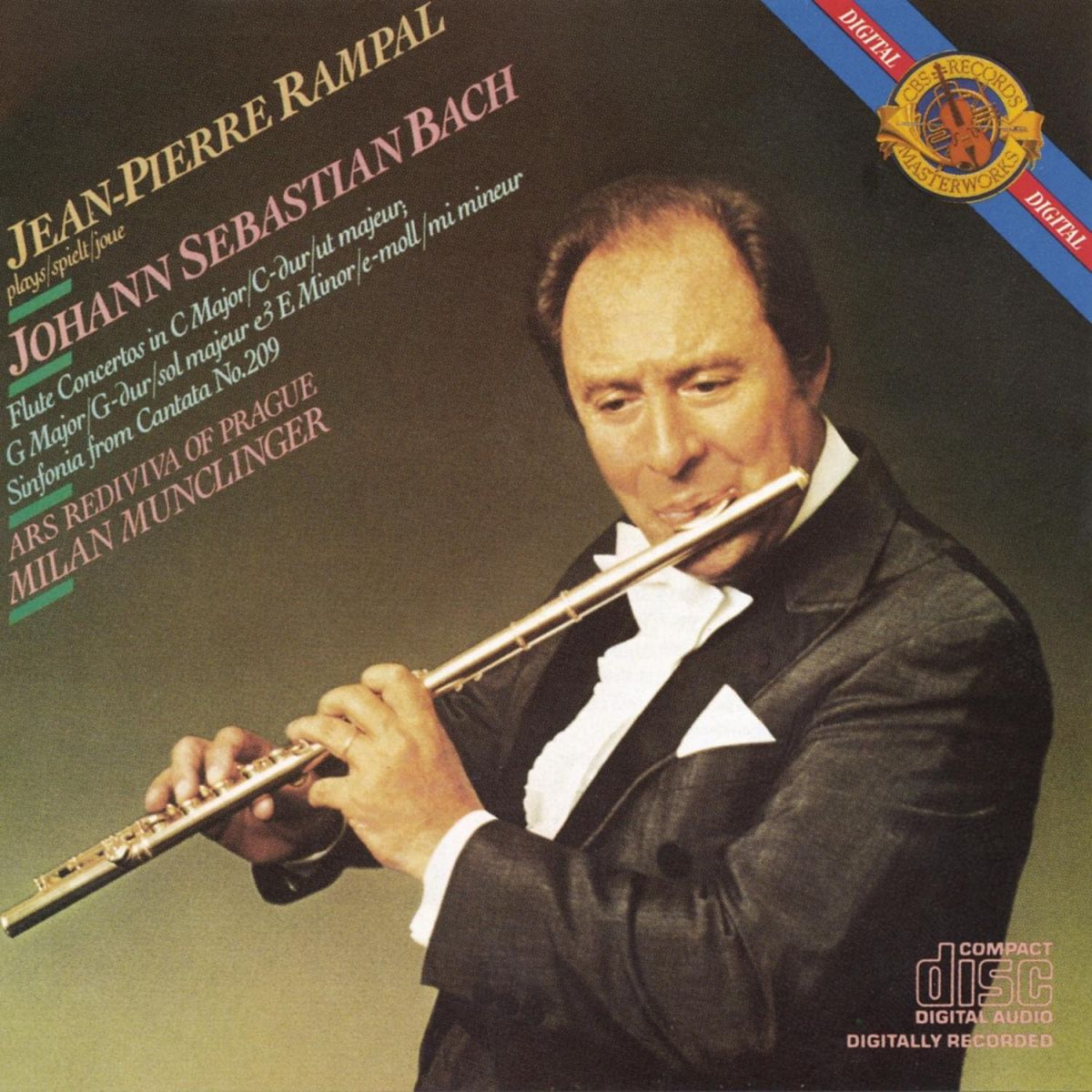 Mozart - 【中古】CD Bach, J.S., Rampal, Munchinger 3 Flute Concertos MK39022 /00110