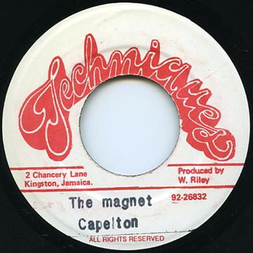 Artist Name: Z - 【中古】ジャマイカ7” Capleton Magnet NONE Techniques /00080