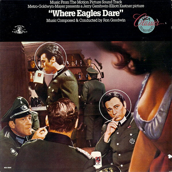 【中古】米LP Ron Goodwin Where Eagles Dare (Music From The Motion Picture So MCA25082 MCA Records /00260