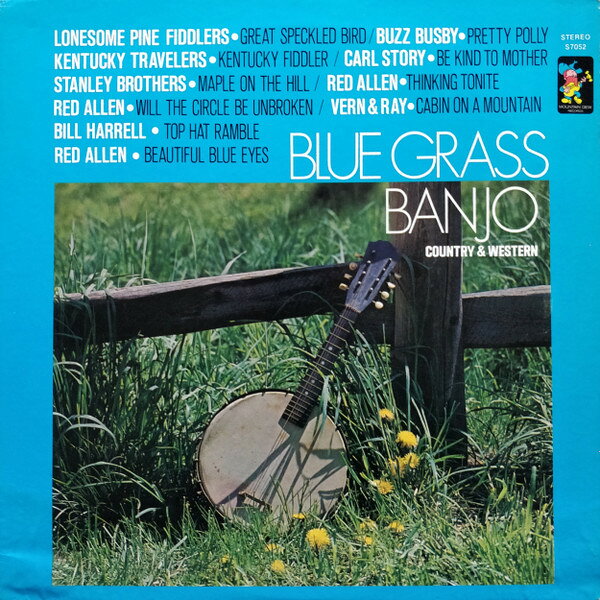 【中古】米LP Various Blue Grass Banjo (Country &amp; Western) S7052 Mountain Dew Records /00260