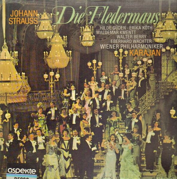 【中古】独LP Johann Strauss Jr. , Hilde Gud Die Fledermaus 641799 Decca /00260