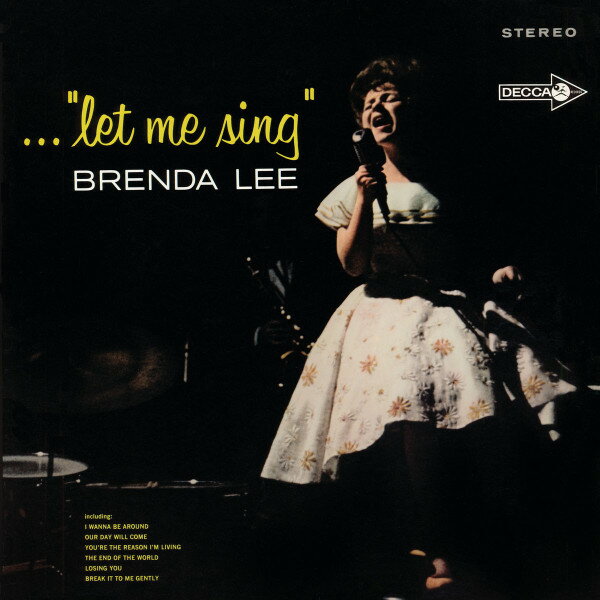 【中古】米LP Brenda Lee ... ”Let Me Sing” DL74439 Decca /00260
