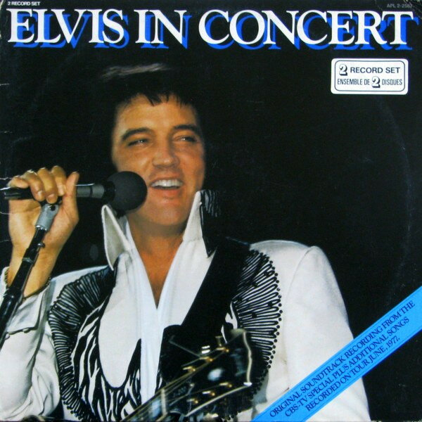 【中古】加2LP Elvis Presley Elvis In Concert APL22587 RCA /00660
