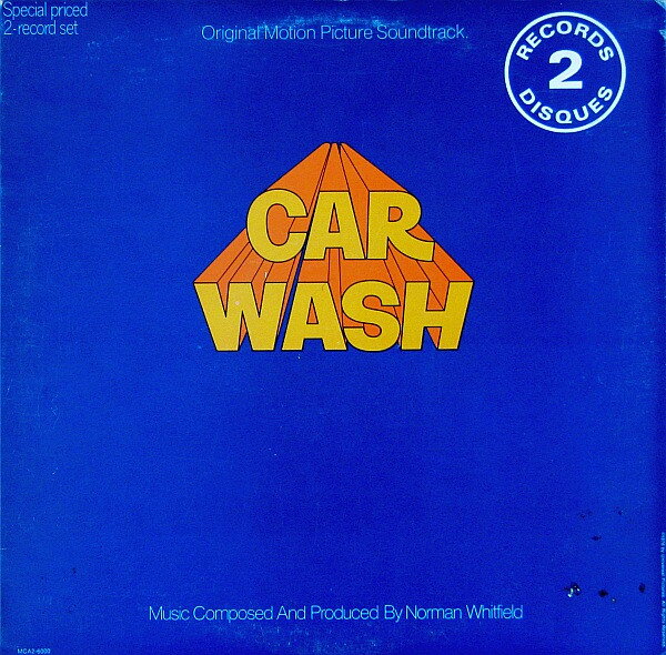 【中古】加2LP Norman Whitfield Car Wash (Original Motion Picture Soundtrack) MCA26000 MCA Records /00520