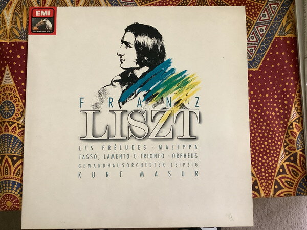 【中古】欧LP Franz Liszt - Gewandhausorches Les Preludes / Mazeppa / Tasso, Lamento E Trionfo / 2907301 EMI /00260