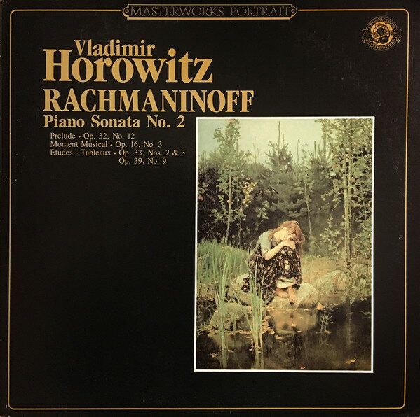 【中古】蘭LP Vladimir Horowitz - Sergei Vas Piano Sonata No. 2 - Prelude Op. 32 - Moment Music MP39757 CBS /00260