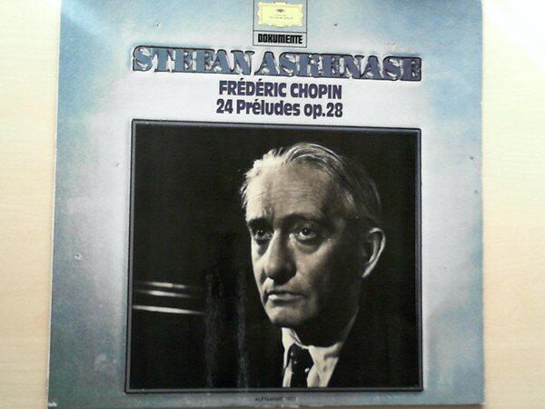 独LP Stefan Askenase, Frederic Chopin 24 Preludes Op. 28 2535739 Deutsche Grammophon /00260