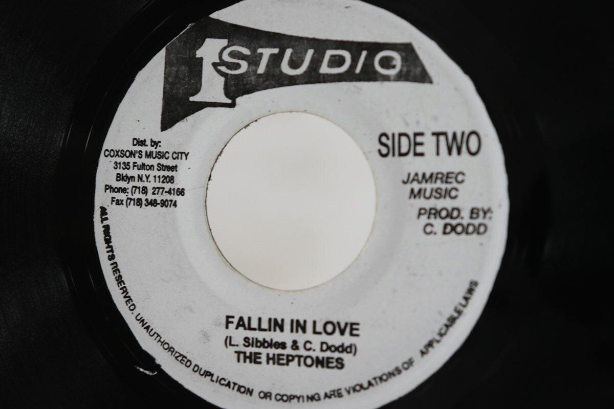 7” Heptones Fallin In Love / Falling In Love Version NONE STUDIO ONE /00080