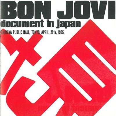 CD Bon Jovi Bon Jovi Document in Japan 1985 Tokyo road Breakout LSCD51023 /00110