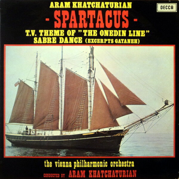 【中古】ベルギーLP Aram Khatchaturian - Wiener Ph Spartacus / T.V. Theme Of ”The Onedin Line” - Sabre SXL6000Y Decca /00260