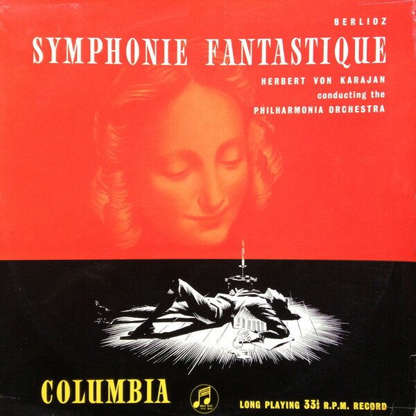 【中古】英LP Hector Berlioz , Herbert Von K Symphonie Fantastique 33CX1206 Columbia /00260