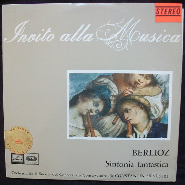 【中古】伊LP Hector Berlioz , Constantin Si Sinfonia Fantastica, Op.14 SQIM6312 La Voce Del Padrone /00260