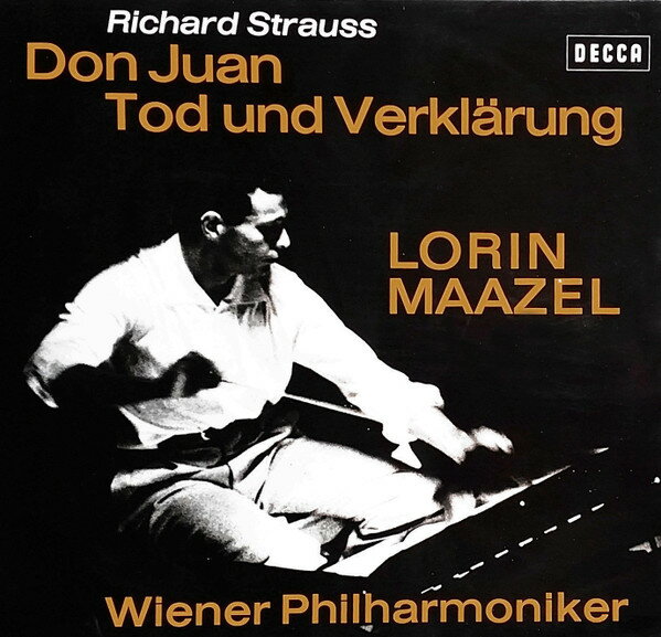 【中古】独LP Strauss, Maazel, Vienna Philha Don Juan / Tod Und Verklarung SXL6134 Decca /00260