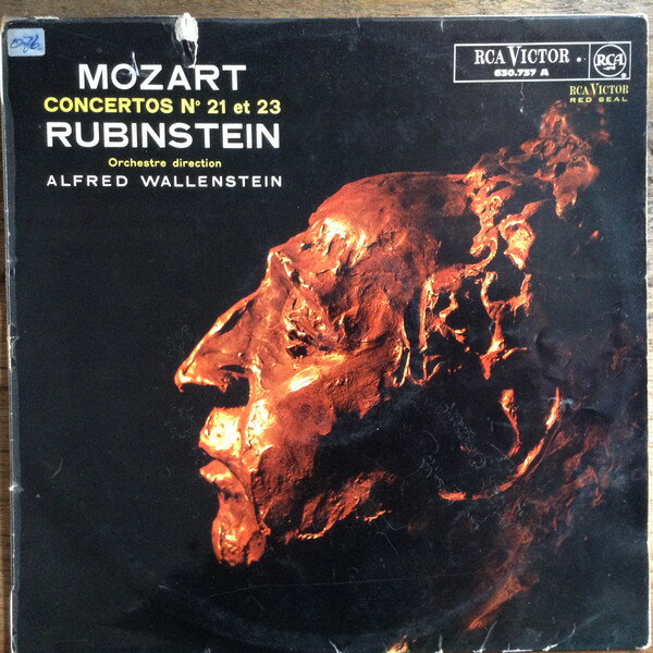 【中古】仏LP Mozart, Rubinstein, Alfred Wal Concertos No 21 Et 23 630737 RCA Victor /00260