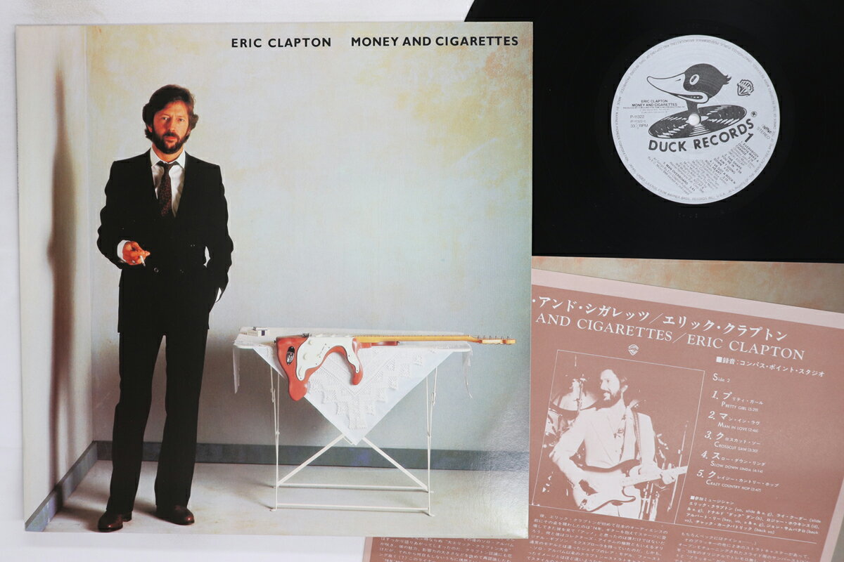 ・アーティスト Eric Clapton ・タイトル Money & Cigarettes ・レーベル・型番 DUCK P11322 ・フォーマット LPレコード ・コンディション(盤) 良い (VG+) ・コンディション(ジャケット) 非常に良い(EX) ・コンディション(帯) オビなし ・特記事項 【ライナー付き】 実際に発送される商品の画像です 【ご購入前に必ずご確認ください】 ・本店サイト(www.recordcity.jp)とは価格、送料が違います ・本店サイト、その他支店のオーダーとは同梱発送できません ・注文確定後に別の注文を頂いた場合、注文同士の同梱は致しかねます。 ・別倉庫から発送しているため、店頭受け渡しは対応しておりません ・一部商品は他の通販サイトでも販売しているため、ご注文のタイミングによっては商品のご用意ができない場合がございます。 ・土日祝日はお休みです 金曜・祝前日9時以降のご連絡またはご入金は、返答または発送が週明け・祝日明けに順次対応となります。 ・ご購入後のキャンセル不可 ご購入後のキャンセルはいかなる理由においてもお受けできません。ご了承の上、ご購入くださいませ。 ・日本郵便(ゆうパック/ゆうメール)によるお届けになります。 ・中古品であることをご理解ください 当ストアでは中古商品を主に販売しております。中古品であることをご理解の上ご購入ください。また、一部商品はRecordCityオンラインストアで試聴可能です。 ・返品について お客様のご都合による返品は一切承っておりません。 表記の内容と実際の商品に相違がある場合、また針飛び等で返品・返金をご希望される場合は、商品の到着後1週間以内にご連絡ください。商品の返送をこちらで確認後、キャンセル・返金を行います。 コンディションVG以下の商品は返品できません。プレイに影響のない表面のこすれ傷、プレス起因のノイズ盤は返品の対象外です。 【コンディション表記】 ・ほぼ新品(M-)(Like New) 完全な新品。未使用。当店ではほぼ使用しません ・非常に良い(EX)(Excellent) 中古盤として美品な状態。わずかな経年を感じるものの傷みを感じさせない、当店基準で最高の状態 ・良い(VG+)(Very Good Plus) 丁寧に扱われた中古品で、軽い使用感がみられる。 ・可(VG)(Acceptable) 使い込まれた中古品で、「良い」よりもさらに使用感がみられる。 ・悪い(VG-)(Bad) 状態が悪いアイテム。使用の保障はなく、再生不可、針飛び、目立つノイズがあるかもしれない。状態によるクレーム不可。返品不可。 ・非常に悪い(G)(Very Bad) 「悪い」よりさらに状態が悪いアイテム。使用の保障はなく、再生不可、針飛び、目立つノイズがあるかもしれない。状態によるクレーム不可。返品不可。 ・ジャンク(Fair)(Junk/Fair) 割れている、反っている、水ダメージがある、カビ、ジャケットが分離している、ひどい書き込み、ひどい擦れなど最低の状態。使用の保障はなく、再生不可、針飛び、目立つノイズがあるかもしれない。状態によるクレーム不可。返品不可。 ・ジャンク(Poor)(Junk/Poor) 割れている、反っている、水ダメージがある、カビ、ジャケットが分離している、ひどい書き込み、ひどい擦れなど最低の状態。使用の保障はなく、再生不可、針飛び、目立つノイズがあるかもしれない。状態によるクレーム不可。返品不可。
