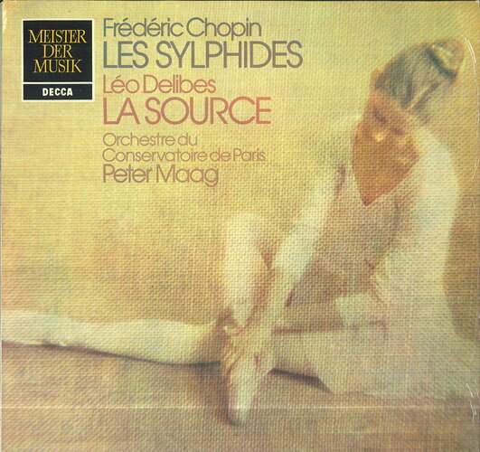 【中古】LP Chopin / Delibes, Peter Maag, Les Sylphides / La Source 642025 DECCA /00260