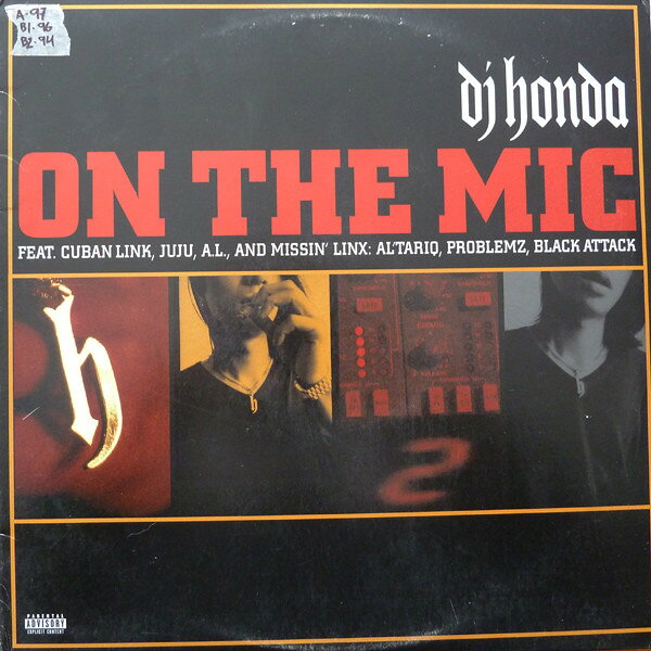 Artist Name: N - 【中古】12” DJ Honda On The Mic 16921 RELATIVITY /00250