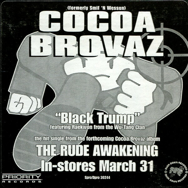12” Cocoa Brovaz Black Trump SPRO30244 Priority Records, Du /00250