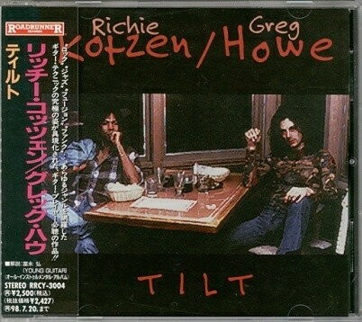 šCD Richie Kotzen / Greg Howe Tilt RRCY3004PROMO Roadrunner Records...