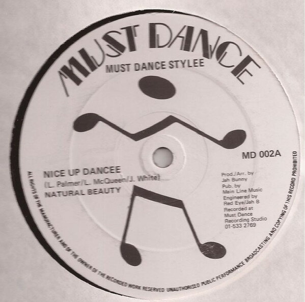 【中古】12” Natural Beauty / Sammy Ranking Nice Up Dancee / Ultra Brightee MD002 Must Dance /00250