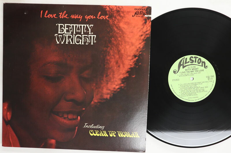 【中古】LP Betty Wright I Love The Way You Love SD33388 ALSTON /00260