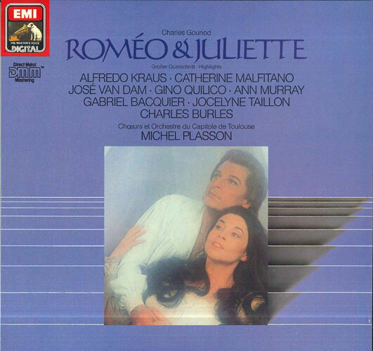 ・アーティスト Gounod - Alfredo Kraus, Catherine Malfitano, Jose Van Dam, Gino Quilico, Ann Murray, Gabriel Bacquier, Jocelyne Taillon, Charles Burles, Choeur Regional Midi-pyrenees, Choeur Du Capitole De Toulouse, Orchestre Du Capitole De Toulouse / Michel Plasson ・タイトル Romeo & Juliette ・レーベル・型番 EMI CLASSICS 2905211 ・フォーマット LPレコード ・コンディション(盤) 良い (VG+) ・コンディション(ジャケット) 良い (VG+) ・コンディション(帯) オビなし ・特記事項 サンプル画像です。実際の商品の画像ではありません 商品写真はバーコード/カタログ番号に対応したサンプル画像ですので、お送りする商品の画像ではありません。帯やライナーなどの付属品は、特記事項に記載されている場合のみ含まれます。プロモやカラーレコードなどの仕様についても、該当する場合のみ特記事項に記載しています。 【ご購入前に必ずご確認ください】 ・本店サイト(www.recordcity.jp)とは価格、送料が違います ・本店サイト、その他支店のオーダーとは同梱発送できません ・注文確定後に別の注文を頂いた場合、注文同士の同梱は致しかねます。 ・別倉庫から発送しているため、店頭受け渡しは対応しておりません ・一部商品は他の通販サイトでも販売しているため、ご注文のタイミングによっては商品のご用意ができない場合がございます。 ・土日祝日はお休みです 金曜・祝前日9時以降のご連絡またはご入金は、返答または発送が週明け・祝日明けに順次対応となります。 ・ご購入後のキャンセル不可 ご購入後のキャンセルはいかなる理由においてもお受けできません。ご了承の上、ご購入くださいませ。 ・日本郵便(ゆうパック/ゆうメール)によるお届けになります。 ・中古品であることをご理解ください 当ストアでは中古商品を主に販売しております。中古品であることをご理解の上ご購入ください。また、一部商品はRecordCityオンラインストアで試聴可能です。 ・返品について お客様のご都合による返品は一切承っておりません。 表記の内容と実際の商品に相違がある場合、また針飛び等で返品・返金をご希望される場合は、商品の到着後1週間以内にご連絡ください。商品の返送をこちらで確認後、キャンセル・返金を行います。 コンディションVG以下の商品は返品できません。プレイに影響のない表面のこすれ傷、プレス起因のノイズ盤は返品の対象外です。 【コンディション表記】 ・ほぼ新品(M-)(Like New) 完全な新品。未使用。当店ではほぼ使用しません ・非常に良い(EX)(Excellent) 中古盤として美品な状態。わずかな経年を感じるものの傷みを感じさせない、当店基準で最高の状態 ・良い(VG+)(Very Good Plus) 丁寧に扱われた中古品で、軽い使用感がみられる。 ・可(VG)(Acceptable) 使い込まれた中古品で、「良い」よりもさらに使用感がみられる。 ・悪い(VG-)(Bad) 状態が悪いアイテム。使用の保障はなく、再生不可、針飛び、目立つノイズがあるかもしれない。状態によるクレーム不可。返品不可。 ・非常に悪い(G)(Very Bad) 「悪い」よりさらに状態が悪いアイテム。使用の保障はなく、再生不可、針飛び、目立つノイズがあるかもしれない。状態によるクレーム不可。返品不可。 ・ジャンク(Fair)(Junk/Fair) 割れている、反っている、水ダメージがある、カビ、ジャケットが分離している、ひどい書き込み、ひどい擦れなど最低の状態。使用の保障はなく、再生不可、針飛び、目立つノイズがあるかもしれない。状態によるクレーム不可。返品不可。 ・ジャンク(Poor)(Junk/Poor) 割れている、反っている、水ダメージがある、カビ、ジャケットが分離している、ひどい書き込み、ひどい擦れなど最低の状態。使用の保障はなく、再生不可、針飛び、目立つノイズがあるかもしれない。状態によるクレーム不可。返品不可。