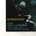 【中古】10” ムスチスラフ・ロストロポーヴィ ドヴォルザーク チェロ協奏曲ロ短調 作品104 PSH7 SUPRAPHON /00200