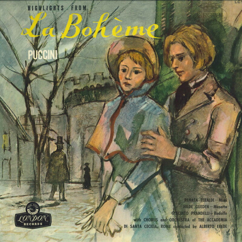 【中古】LP Alberto Erede, Chorus & Orches プッチーニ : 歌劇 ボエーム ハイライツ LC9 LONDON /00260