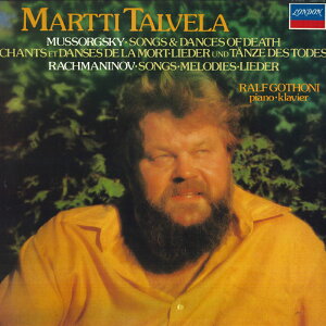 【中古】LP Martti Talvela, Ralf Gothoni ムソルグスキー : 死の歌と踊り / 蚤の歌 / ラフマニノ L28C1172 LONDON /00260
