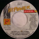 【中古】ジャマイカ7” Glen Washington Never Let You Down HP0116 High Power Music /00080