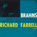 【中古】LP Richard Farrell ブラームス : ヘンデルの主題による変奏曲とフーガ 他 PYE1230 PYE /00260