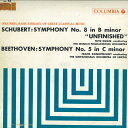 【中古】LP Fritz Rieger, Munich Philharmo シューベルト : 交響曲第8番 未完成 他 MS6 COLUMBIA /00260