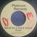 【中古】ジャマイカ7” Sizzla / Bounty Killer Solid As A Rock (Remix) / Fat Pum Pum (Remix)...