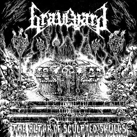 星CD Graveyard The Altar Of Sculpted Skulls ASH083MCD Pulverised Records /00110
