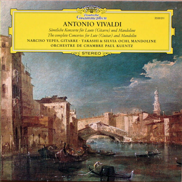 【中古】独LP ポール・ケンツ,室内管弦楽団, ヴィヴァルディ リュートとマンドリンの協奏曲 2530211 DEUTSCHE GRAMMOPHON /00260